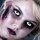 Kontaktlinsen White Zombie Sclera 6 Monate, Halloween Zombie Vampir