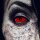 Kontaktlinsen Red Devil Sclera 6 Monate, 22mm Halloween, Vampir, Zombie
