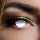 Kontaktlinsen Blind White 3 Monate, Halloween Zombie Vampir, wei&szlig;