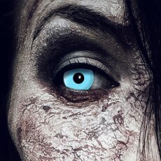 Kontaktlinsen Ice Blue 1 Woche, Halloween Zombie Vampir