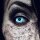 Kontaktlinsen Ice Blue 1 Woche, Halloween Zombie Vampir