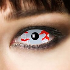 Kontaktlinsen Sclera Blood Stripe 6 Monate